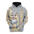 thumbnail image 2 of Thumper Rabbit Bambi Disney Cartoon Graphic 3D Hoodie Zip Hoodie, 2 of 6