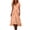 Saffron, variant on Women's Fashion Vintage Floral Print V Neck Short Sleeve Dress Lightweight Flowy Midi Beach Dress for Summer Casual and Vacation Outings