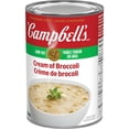 thumbnail image 3 of Campbell's Soupe Condensée Crème de Brocoli à Faible Teneur en Gras, Stable à l'Étagère, 3 of 7