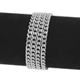 thumbnail image 3 of 2 uds. Collares de cadena de acero inoxidable para hombre, collar moderno, cadena de eslabones, collar elegante, cadena, joyería de moda para mujeres y hombres, 3 of 8