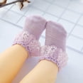 thumbnail image 2 of Baby Girl Socks Super Soft Baby Ruffle Socks Lace Socks for Baby Girls Cute Baby Girl Ruffle Socks, 2 of 3
