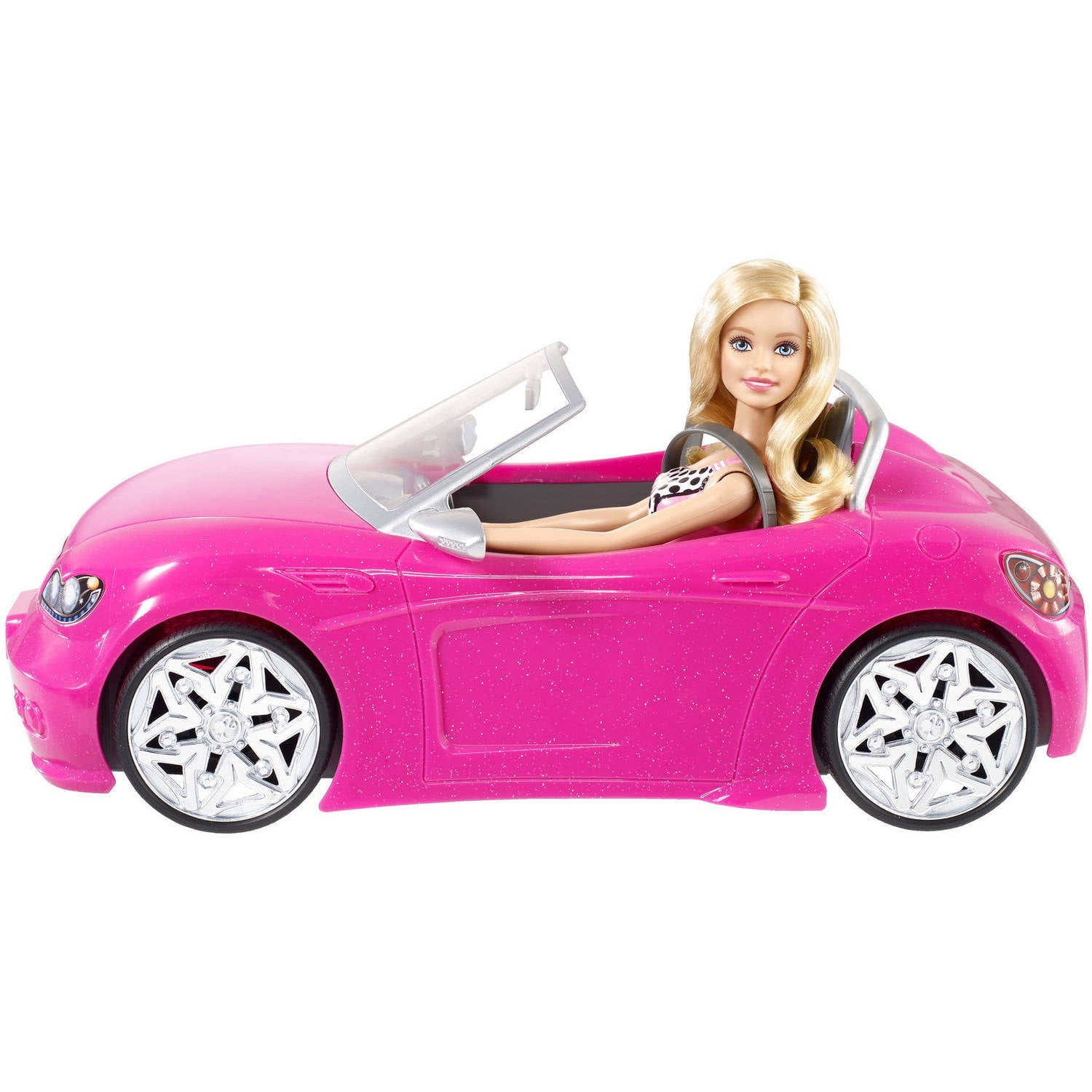 barbie cartoon barbie car