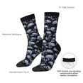 thumbnail image 4 of Pofeuu Gothic Skull Print Crew Socks, Adult Running Hiking Socks for Youth and Adult, 4 of 6