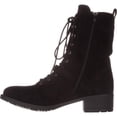 thumbnail image 3 of Womens AR35 Reighn Lace-up Combat Boots, Black, 3 of 6