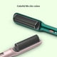 thumbnail image 5 of Plancha de pelo eléctrico Cepillo Temperatura Ajustable 17 Engranaje Curling Curler Calefacción Caliente Calefacción Viaje Salón Peluquería STYLER VERDE EE. UU. kenally CE001544-03B, 5 of 6