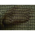 thumbnail image 4 of oneOone Cotton Cambric Olive Green Fabric Crocodile Animal Skin Sewing Material Print Fabric By The Yard 56 Inch Wide, 4 of 4