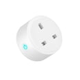 thumbnail image 2 of Enchufe inteligente WiFi Enchufe de alimentación de control remoto inalámbrico compatible con Bluetooth para calentador de agua Aire acondicionado Enchufe del Reino Unido, 16A AweSitey HA008191-01, 2 of 6