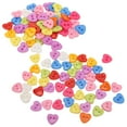 thumbnail image 2 of Resin Buttons, 100pcs Sewing Buttons Waterproof And Durable  For DIY Hand-Made 12.5MM,15MM,18MM, 2 of 8