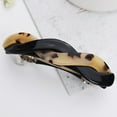 thumbnail image 4 of Meidiya Twisted Hair Barrettes for Women Ladies Spring Barrette Tortoise Shell Automatic Hair Clip for Fine Medium Thick Hair, Fashion Acrylic Ponytail Holders, 4 of 8