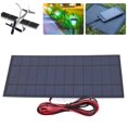 thumbnail image 5 of Solar Power Epoxy Module Board DC6V 6W Polysilicon Tool Supplies with 200cm Red Black Wire, 5 of 5