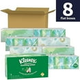 thumbnail image 2 of Kleenex Expressions Soothing Lotion Facial Tissues with Coconut Oil, Aloe & Vitamin E, 8 Flat Boxes, 120 Tissues Per Box (960 Total Tissues), 2 of 3