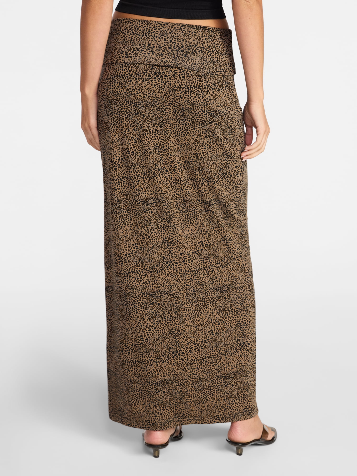 No Boundaries Foldover Maxi Skirt, Women's & Women's Plus XXS-4X