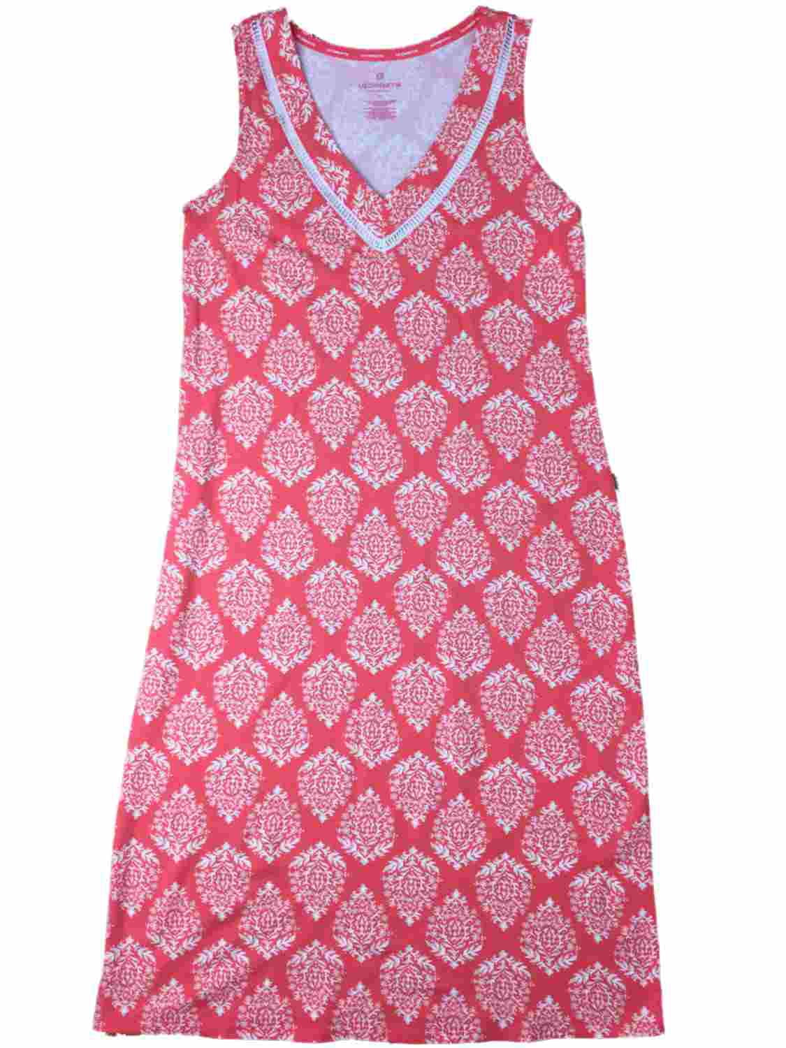 Floral Nightgown Filigree Tank Top 