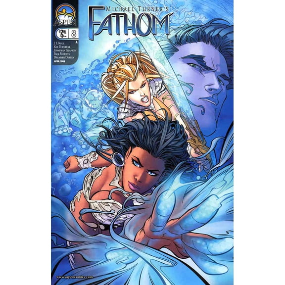 Fathom (Michael Turner's...) (Vol. 2) #8A VF ; Aspen Comic Book