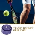 thumbnail image 4 of FUEENIRVA Purple Racket Grip Tape with PU Sweatband for Anti-Slip and Moisture Absorption, 4 of 6