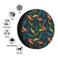 thumbnail image 5 of Rv Spare Tire Cover 17 inch - Multicolor Cute Lizard Gecko Tire Covers for Trailers, Adjustable Camper Spare Tire Cover, 5 of 7
