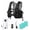 Black, variant on Cooling Hydration Vest with 2L BPA-Free Water Bladder, Running Vest with 3 Removable Cooling Packs, Lightweight Outdoor Hydration Pack for Hot Weather, Hiking, Cycling, Training