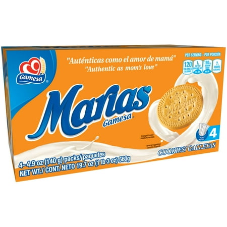 Gamesa Marias Cookies, 4 Count, 4.9 oz. Packs Gamesa Marias Cookies, 4 Count, 4.9 oz. Packs