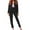 Black, variant on Baqcunre Sweatpants Women Fall Women Clothes Long Sleeve High Waist Fluorescent Suit Pencil Pants Women Casual Suit Lounge Sets For Women Women'S Pants Black L