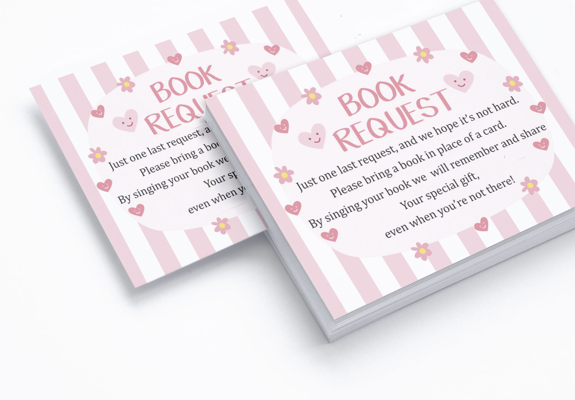 Inkdotpot 30 Books For Baby Shower Request Cards Bring A Book Instead Of A Card Gender Neutral Stripe Baby Shower Invitations Inserts Games