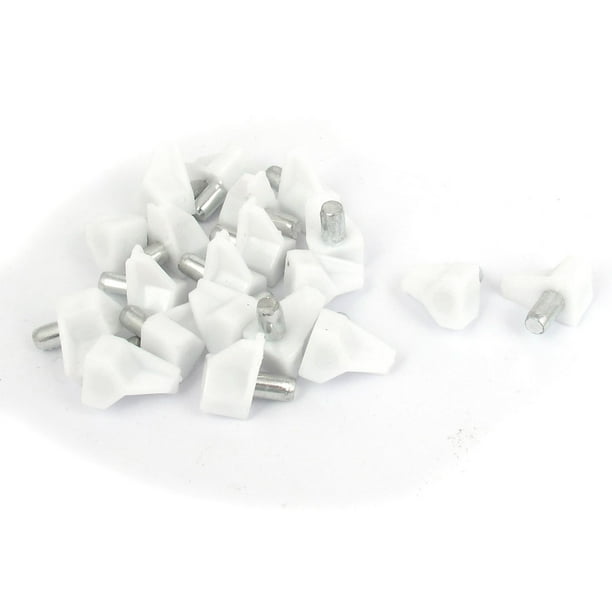 Uxcell 5mm Plastic Shelf Support Holder Peg Stud Pin for Kitchen