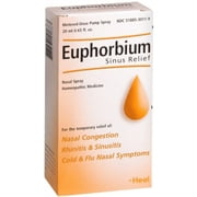 Sinusin by BHI Euphorbium Compositum Nasal Spray 20 mL (Pack of 6)