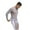AB1228 Grey, variant on Men'S Transparent T-Shirts Solid Color Long Sleeve Crew Neck Tops Lightweight Fashion Male Festival Party Play Workout Shirts Orange Size Xl
