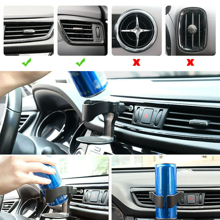 1x Car Cup Holder Drink Bottle Air Vent Door Mount Stand Auto Interior  Accessory