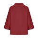 thumbnail image 5 of Tops de Manga Corta para las Mujeres de Ajuste Suelto Color Sólido 3/4 Manga Opción Blusa Verano Casual, 5 of 8