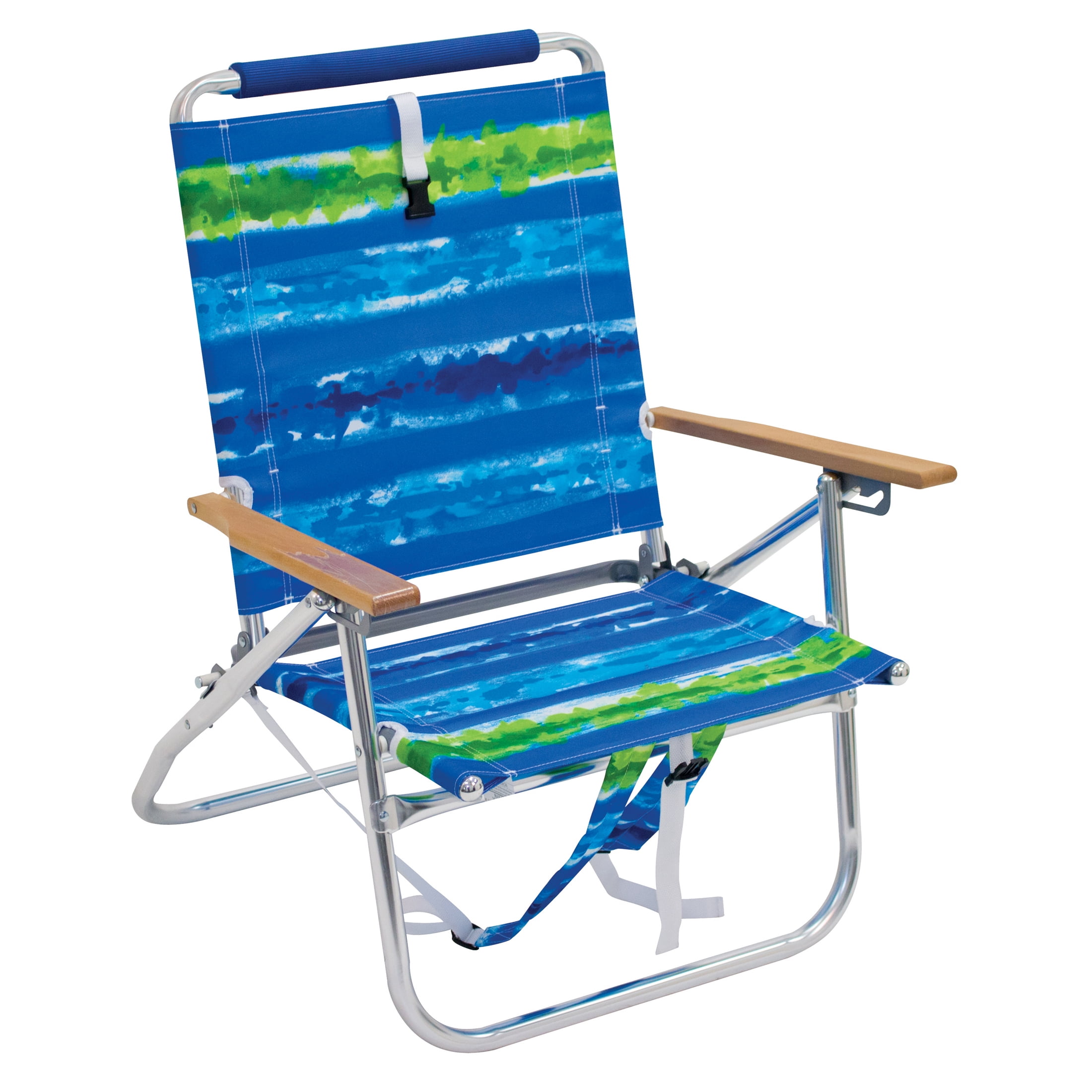 RIO 12" Aluminum 3-Position Removable Backpack Beach Chair ...