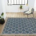 thumbnail image 4 of JONATHAN Y  Zinnia Textured Weave Indoor/Outdoor Area Rug 9 X 12 - Navy/Gray, 4 of 5