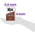 thumbnail image 2 of All-Purpose Concentrated Dye Powder  Wide Selection of Colors  Package Displays Approximate Color on 100% White Cotton Cocoa Brown, 2 of 3