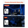 thumbnail image 4 of KFFKFF Starlight Headliner Kit, 550 pieces 0.03 inch 9.8 feet, 16W Twinkle Fiber Optic Star Ceiling Lights for Vehicles, Bluetooth App, Remote Control, Sound Activation, RGBW Light Engine, 4 of 9