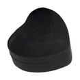 thumbnail image 3 of Estuche para anillos Hugo con corte de diamante negro sostenedor del anillo, 3 of 10