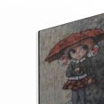 thumbnail image 2 of Luxe Metal Art 'Girl With Bows' by Alexander Gunin, Metal Wall Art, 12"x16", 2 of 9