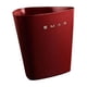 thumbnail image 2 of Cubo de basura triangular, cubo de basura moderno y creativo con apertura superior para sala de estar, Rojo, 2 of 7