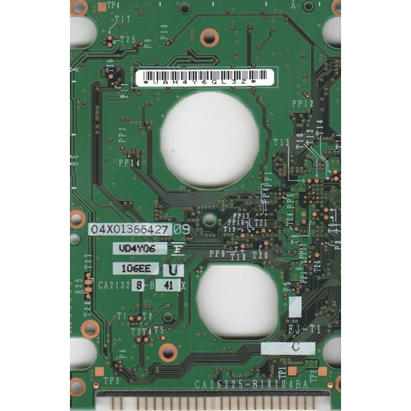 MHT2040AH PL, PN CA06377-B11400DL, Fujitsu 40GB IDE 2.5 PCB