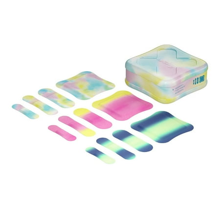 Welly Bravery Badges Assorted Colorwash Bandages, 48 Ea..