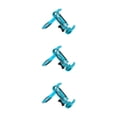 thumbnail image 4 of pitrice Bicycle Handlebar Clamp Mobile Phone Holder Non-slip Bracket Motorcycle Vehicle Mount Supporting Gadgets Cycling Blue Non-rotatable 3Set, 4 of 6