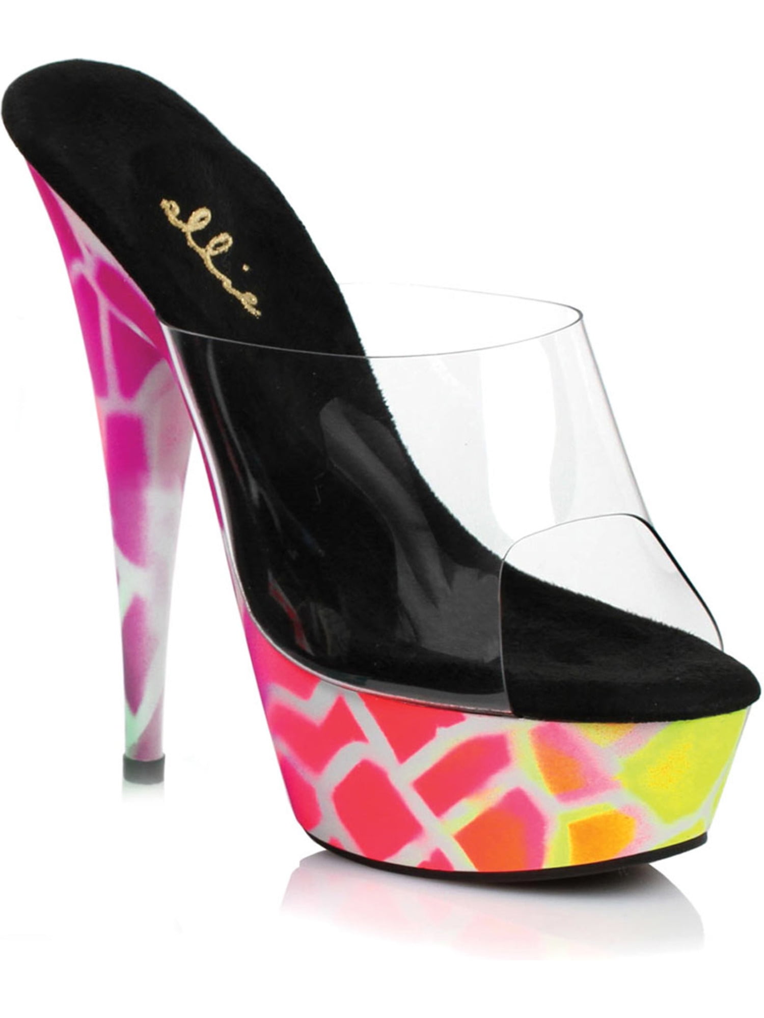 leopard print ombre heels