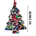 thumbnail image 3 of LEFTHIGH Home Christmas Tree Acrylic Ornament 1 Racing Tracks Ornaments Decor, 3 of 3