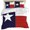 Red, variant on Blue Red White Texas Flag with Star Bedding 3 Piece Duvet Cover Set Full Size, Minimalistic Geometric Stripe Soft Microfiber Comforter Cover with Zipper Closure & Pillowcases, Quilt Cover