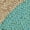Teal/Natural, variant on SAFAVIEH Natural Fiber Cebrail Braided Jute Area Rug, Natural, 5' x 5' Round