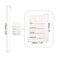 thumbnail image 2 of Price Tags and Hang Tag String Clothing Price Marking Tag, 2"x1.4" White for Clothes, Retail Store 400 Set, 2 of 6