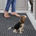 thumbnail image 3 of Petoto 10 x 3 ft Commercial Carpet, Non-Slip Hallway Runner Rug, Indoor Outdoor Stripe Entrance Door Mat, 3 of 11