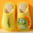 thumbnail image 3 of Vedolay Slippers for Girls Children's Warm Home Boys Indoor Slippers Yellow,30, 3 of 3