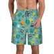 thumbnail image 1 of Balery Trucks And Excavators Traje de Baño Estilo Hawaiano para Hombre, Shorts de Secado Rápido con Bolsillos-Large, 1 of 6