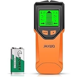 JAXWQ Stud Finder Wall Scanner - 5 in 1 Stud Finder Tool with Intelligent Microprocessor, Orange