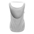 thumbnail image 5 of Womens Summer Open Back Yoga Tops Backless Workout Tank Top Loose Fit Athletic Shirts Gym Activewear For Women Girl Workout Too 1x Tops Women Womens Running Cardigan Fitted 2xl Tops Beach Sayings Tops, 5 of 7