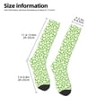 thumbnail image 5 of Haiem Daisies Flowers Socks, Funny Novelty Crazy Design Cotton Socks Sports Socks Knee High Socks For Men, Women,1Pairs - Gift For Working Friends, 5 of 9